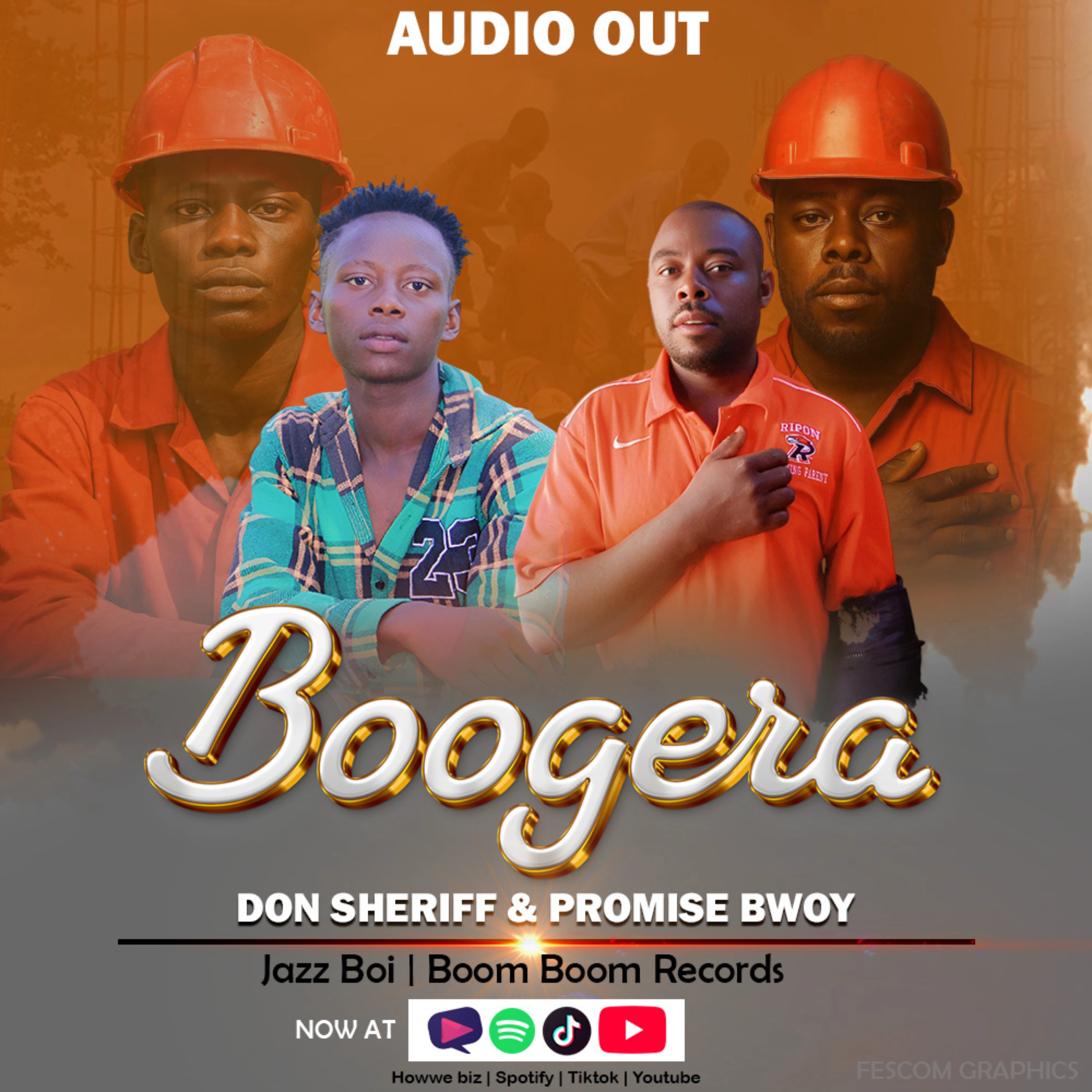 Boogera - Don Sheriff UG ft Promoise Bwoy cover art